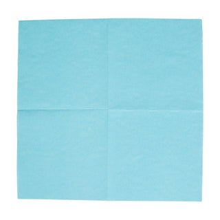 Caspari Robin's Egg-Paper Linen Napkin Solid Airlaid Cocktail-15 In 115CG
