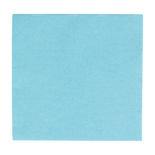 Caspari Robin's Egg-Paper Linen Napkin Solid Airlaid Cocktail-15 In 115CG