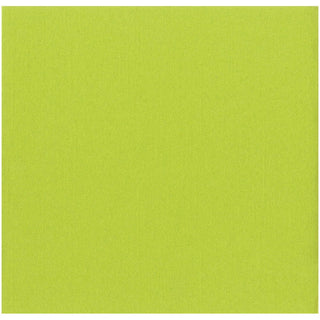 Caspari Lime Green-Paper Linen Napkin Solid Airlaid Dinner-12 In 116DG