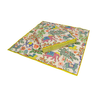 Caspari Le Jardin De Mysore Napkin Luncheon 11930L