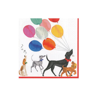 Caspari Charlee's Parade Napkin Cocktail 12310C