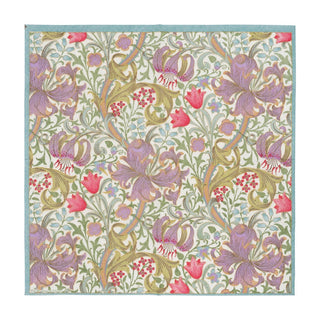 Caspari Golden Lily-Ivory Napkin Cocktail 12920C