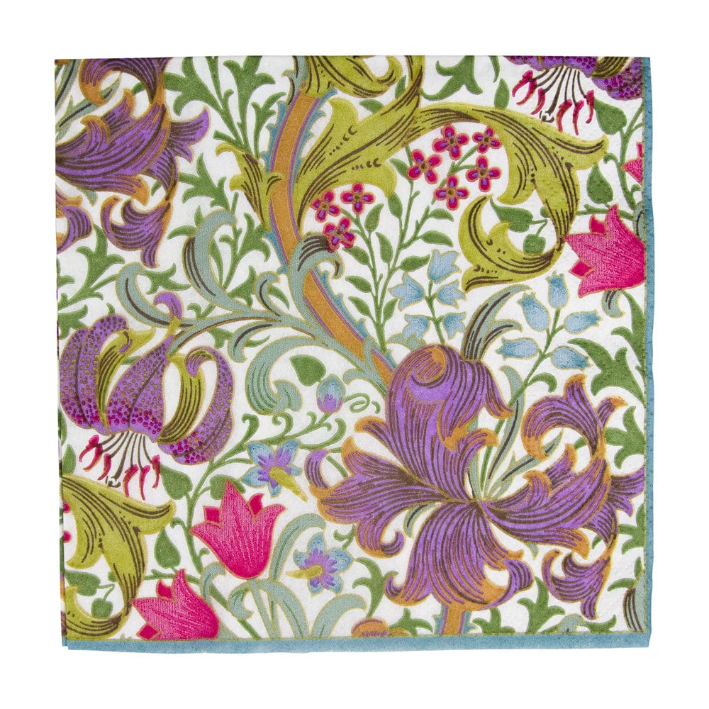 Aazon.co: Caspari Golden Lily Forest Cocktail Napkins - 20 Per Aazon.co: Caspari Golden Lily Forest Cocktail Napkins - 20 Per