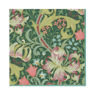 Caspari Golden Lily Forest Napkin Luncheon 12923L