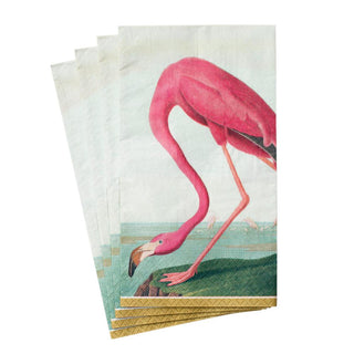 Caspari Audubon Birds Guest Towel 13120G