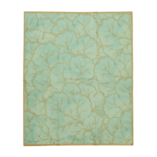 Caspari Gilded Majolica Celadon Guest Towels - includes 15 Guest Towels 14214G