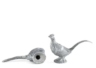 Vagabond House Pewter Pheasants Salt & Pepper Set 14977