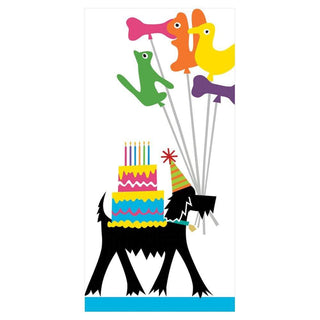 Caspari Party Pups Hankies 15090M