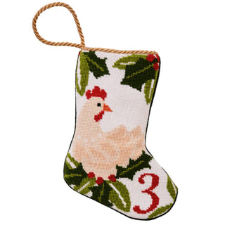 Bauble Stockings 12 Days - 3 French Hens Bauble Stocking 15242