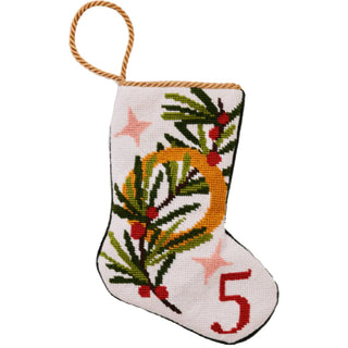 Bauble Stockings 12 Days - 5 Golden Rings Bauble Stocking 15245