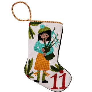 Bauble Stockings 12 Days - 11 Pipers Piping Bauble Stocking 15251