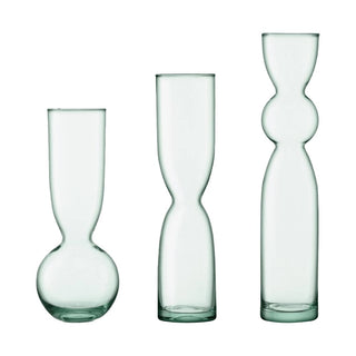 LSA Glassware Canopy Trio Vase Set 15418