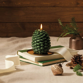 Thymes Frasier Fir Molded Pinecone Candle 15577