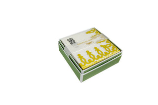 Caspari Dessin Passementerie Dijon-Ppr Lin Napkin Box Cocktail-Airlaid 15645B
