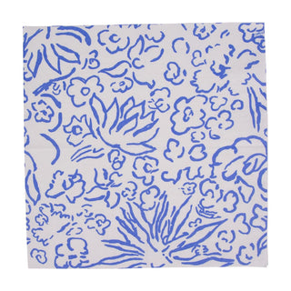Caspari Matisse Blue Napkin Cocktail 15901C