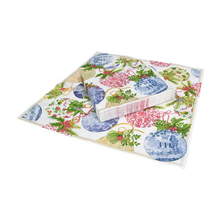 Caspari Porcelain Ornaments Napkin Luncheon 15980L