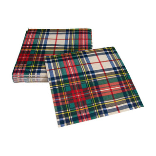 Caspari Dress Stewart Tartan Napkin Luncheon 16220L