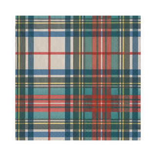 Caspari Dress Stewart Tartan Napkin Luncheon 16220L