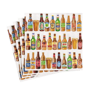 Caspari 99 Bottles Napkin Cocktail 16340C