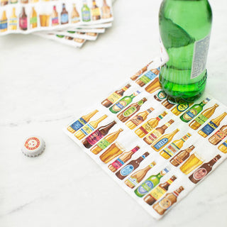 Caspari 99 Bottles Napkin Cocktail 16340C