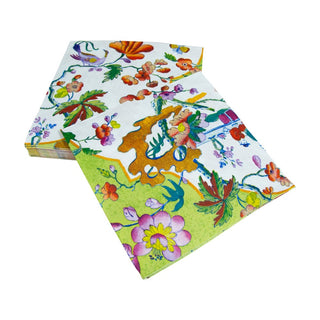 Caspari Summer Palace Celadon Napkin Luncheon 16360L