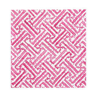 Caspari Fretwork Fuchsia Napkin Luncheon 16453L