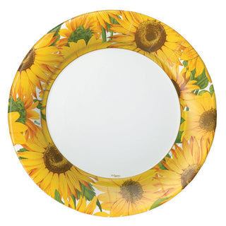 Caspari Sunflowers Dinner Plates 16520DP