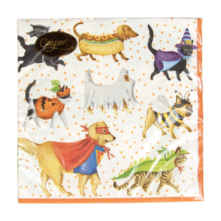 Caspari Pets In Costume Napkin Luncheon 16560L