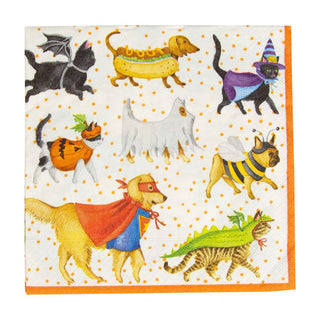 Caspari Pets In Costume Napkin Luncheon 16560L