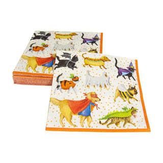 Caspari Pets In Costume Napkin Luncheon 16560L