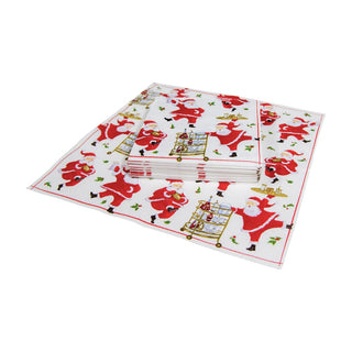 Caspari Cocktails With Santas Napkin Cocktail 16671C