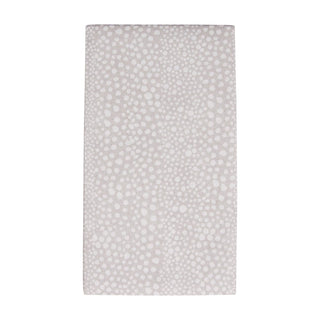 Caspari Pebble Grey-Paper Linen Guest Towels Airlaid - 12 In 16791GG