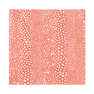 Caspari Pebble Coral-Paper Linen Napkin Airlaid Luncheon-15 In 16793LG