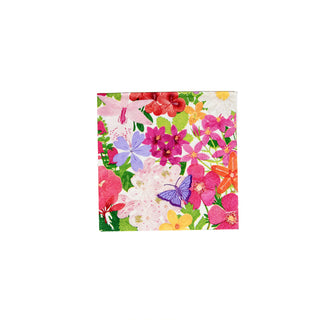 Halsted Floral  Napkin Box Cocktail - 40 per box