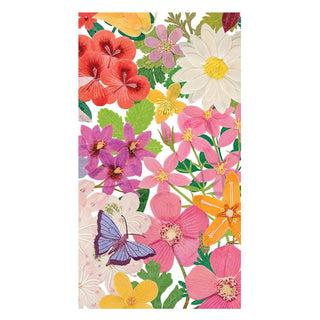 Caspari Halsted Floral Guest Towel 16820G