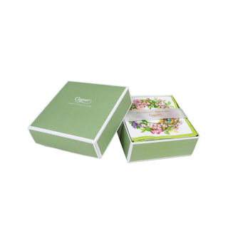 Caspari Spring Wreath  Napkin Box Cocktail - 40 per box 16860B