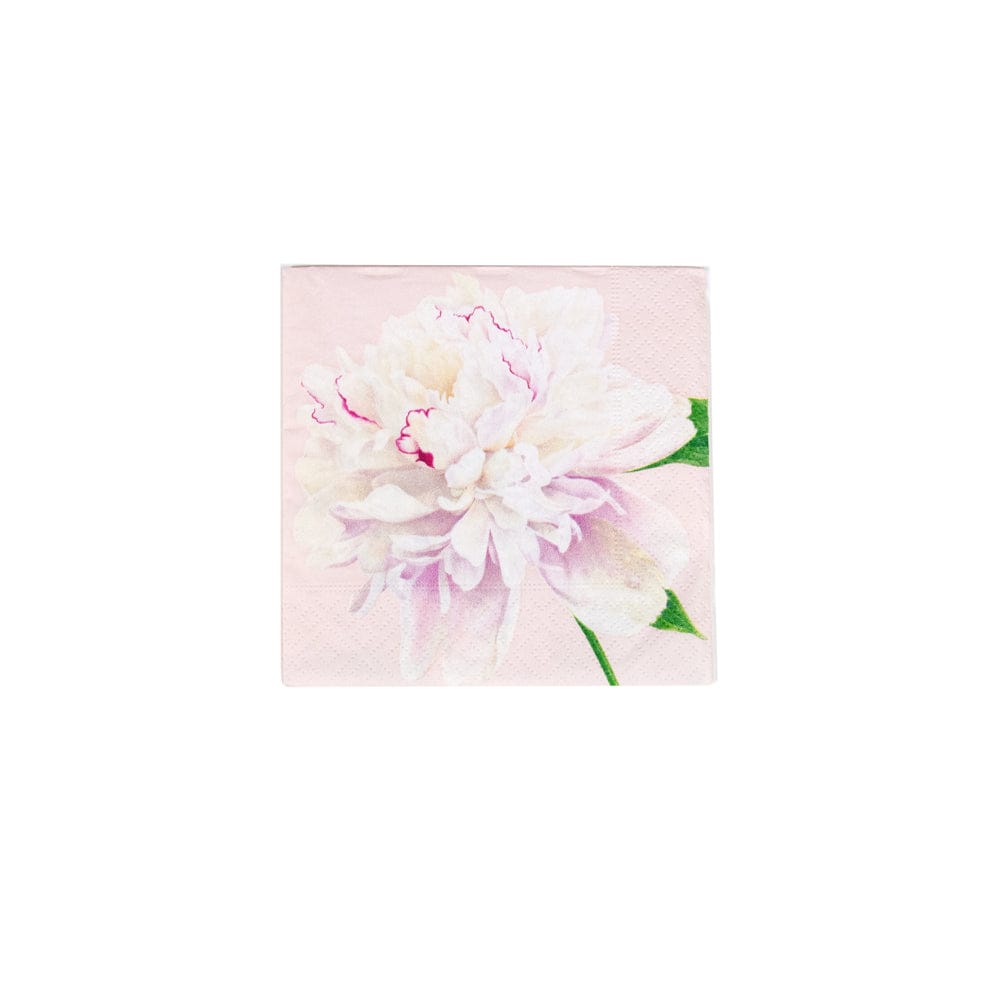 Caspari Duchess Peonies Napkins - Thumbnail 5