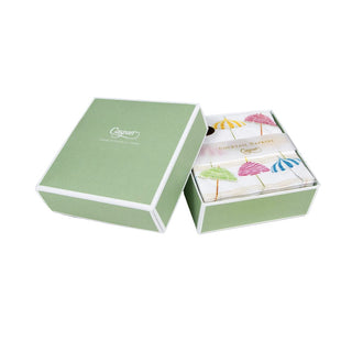 Caspari Beach Umbrellas  Napkin Box Cocktail - 40 per box 16910B