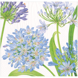 Caspari Agapanthus Garden Napkin Dinner 16920D