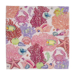 Caspari Under The Sea Napkin Cocktail 17060C