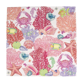 Caspari Under The Sea Napkin Luncheon 17060L