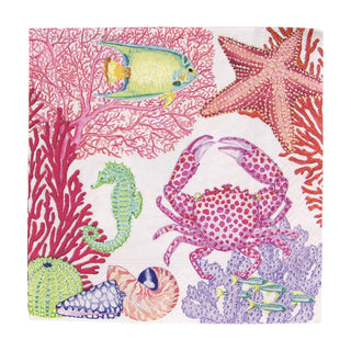 Caspari Under The Sea Napkin Luncheon 17060L