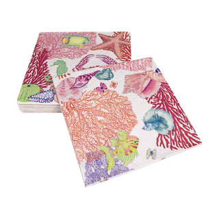 Caspari Under The Sea Napkin Luncheon 17060L