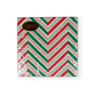 Caspari Candy Cane Stripes Napkin Luncheon 17130L