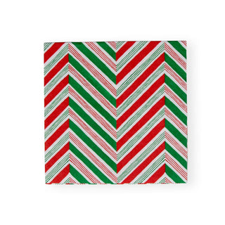 Caspari Candy Cane Stripes Paper Luncheon Napkins - 20 Per Package 17130L