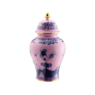 Ginori 1735 Oriente Italiano Potiche Vase in Azalea 12.5" - 1 Each 17187