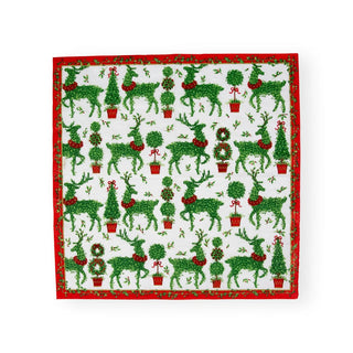Caspari Animal Topiaries Paper Luncheon Napkins - 20 Per Package 17200L