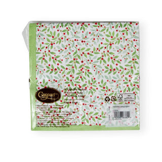 Caspari Twining Greenery Paper Luncheon Napkins - 20 Per Package 17220L
