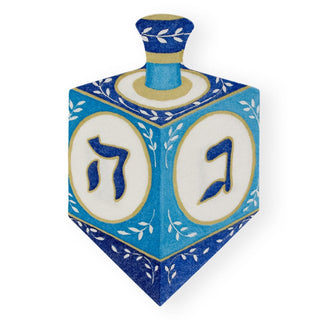 Caspari Dreidel--Die-Cut Napkin Airlaid Luncheon D-Cut 15 In 17280LGDC