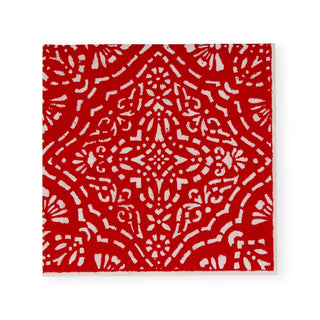 Caspari Annika Red Napkin Cocktail 17300C